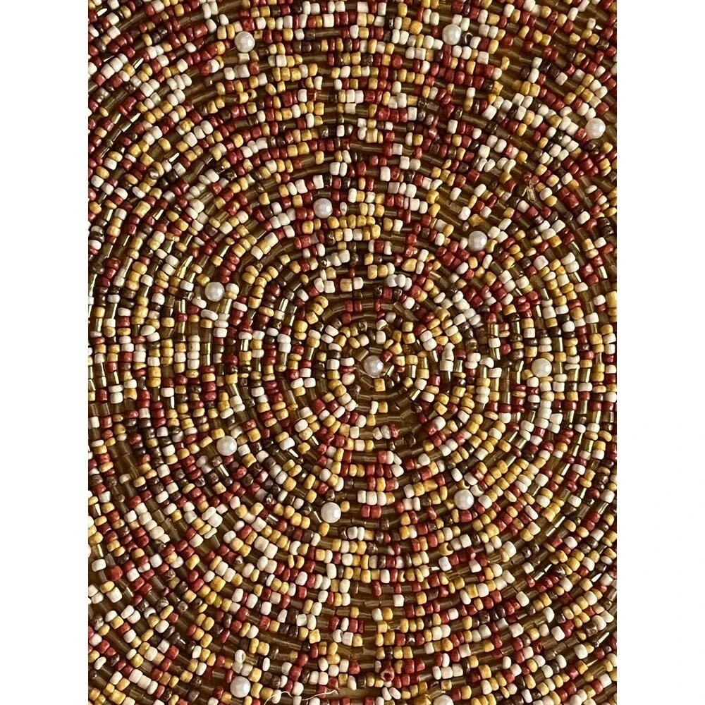 Tahari Beaded Charger Placemat 15